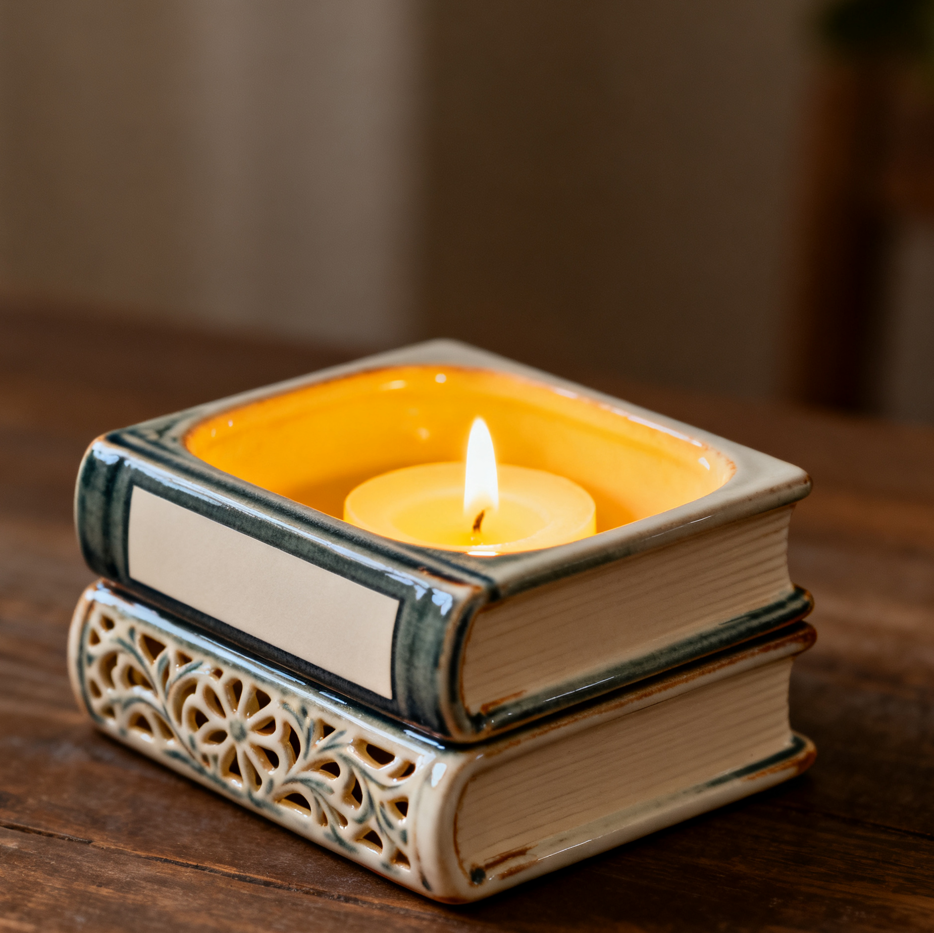 书本造型香薰蜡烛（复古文艺款）